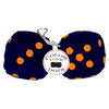 4 Inch Dark Blue Fluffy Dice