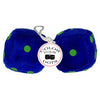 3 Inch Royal Navy Blue Plush Dice