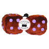3 Inch Brown Furry Dice
